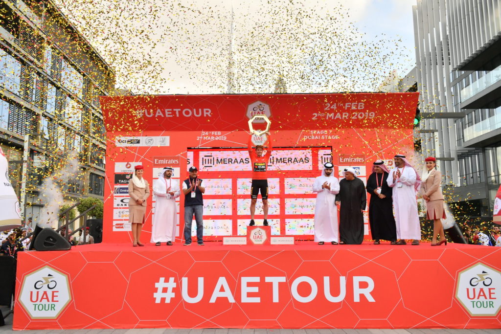 Primoz Roglic wins the UAE Tour, Sam Bennett wins Stage 7