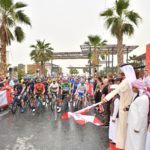 مرحباً (Marhaban!) from Stage 6 of the UAE Tour